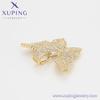 X000687475 XUPING Jewelry Realistic Butterfly Pendant Fashion Gold Plated Pendant for Necklace Jewelry