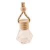 Car Aromatherapy Bottle Pendant Car Diffuser Bottle Empty Car Hanging Glass Bottle Perfume Mini Empty Pendant Aromatherapy