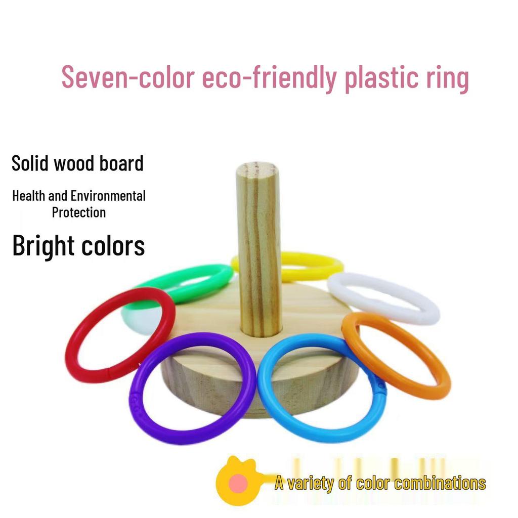 Interactive Bite-Resistant Parrot Ring Toy for Budgies, Cockatiels, and Sun Conures