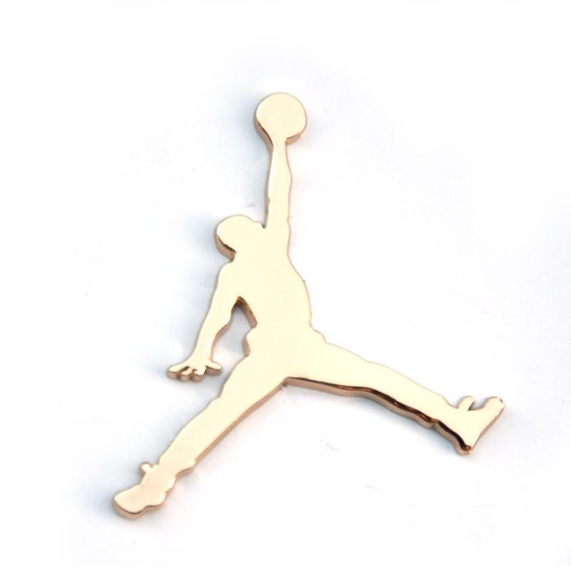 Solid 3D Metal Car Sticker - Gecko Cross Bat - High Quality - Namo Amitabha