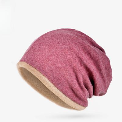 Solid Color Cotton Couple Headgear Stacking Hat