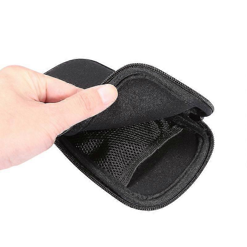 Housse de protection pour iPhone 12 / 12 Pro, élasticité universelle, fermeture éclair, étui de protection, sac de rangement avec lanière / Smartphones 6,1 pouces(noir)