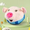 Electric Plush Jumping Pig Toy Repeats What You Say Toddlers Boys Girls Educational Talking Singing Musical Stuffed Pig Plushie Interactive Toy