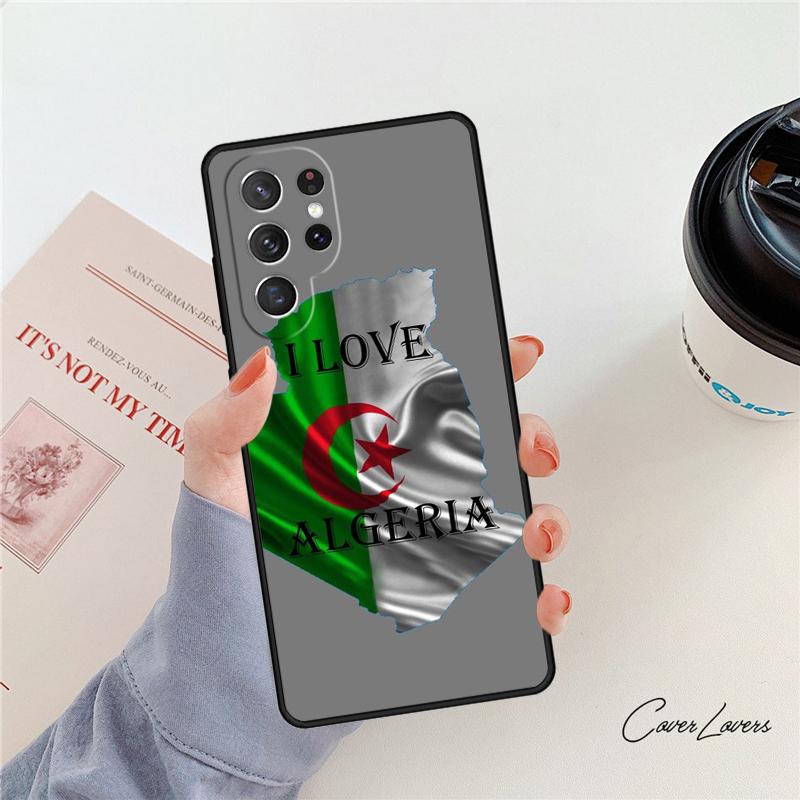 Algeria Flag phone case For Samsung Galaxy S24 S25 S23 S22 Ultra Note 10 20 Plus S20 S21 FE Cover