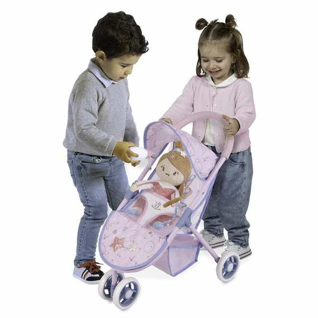 Doll Stroller Decuevas Gala 33 X 48 X 55 Cm Lilac 50 Cm