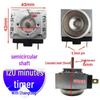 Timer per pentola a pressione elettrica e friggitrice ad aria con campanello, 60/90/120 Min, Interruttore temporizzatore a semicerchio/asse a croce