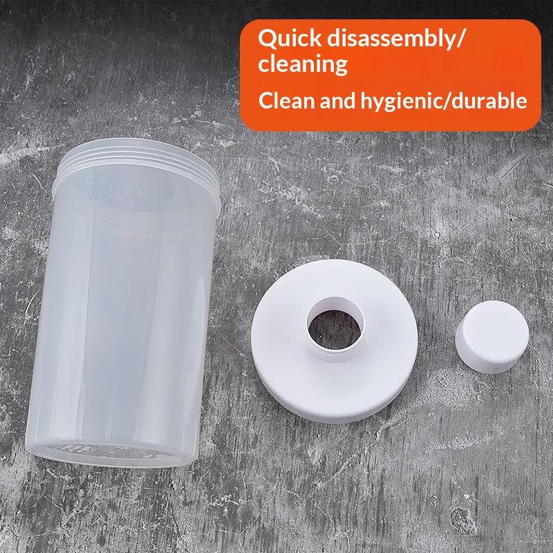 1Pcs Kitchen Honey Container 5-30Cc Liquid Dispenser With Scale Coffee Syrup Bee Drip Bottle With Hydraulic Pump And Nozzle Head