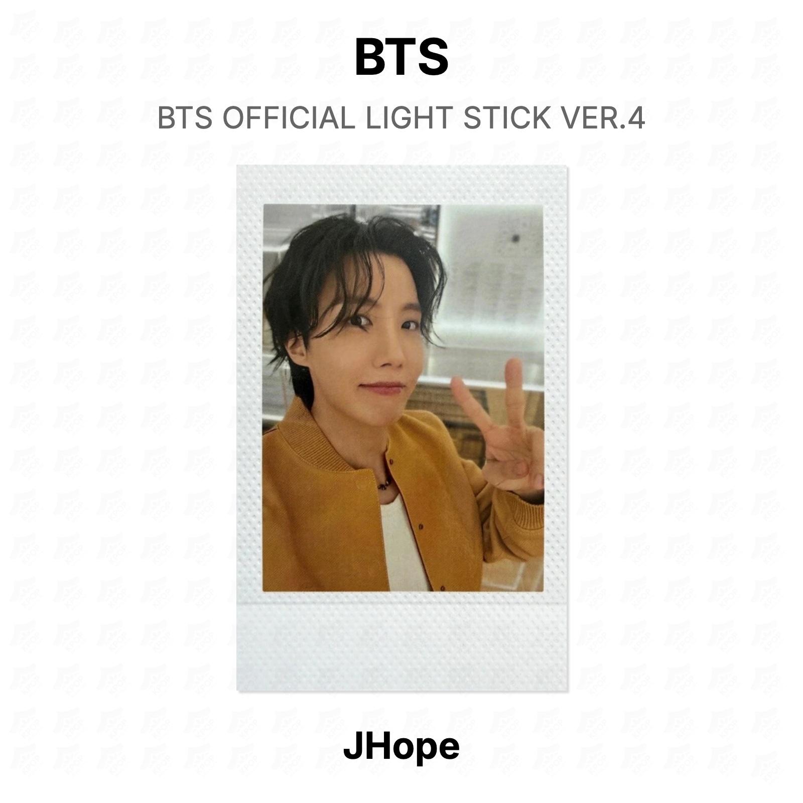 BTS BTS OFFICIAL LIGHT STICK VER.4 Official Photocard J-Hope
