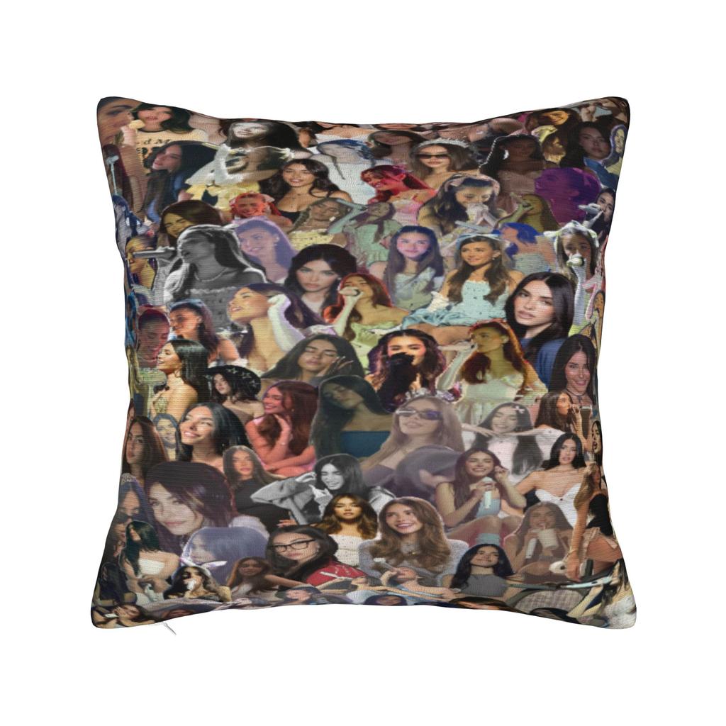 Madison Beer Pillowcases Merchandise Printed Cushion Cover Throw Pillow Cover Home Decorations Zipper Multi-Size