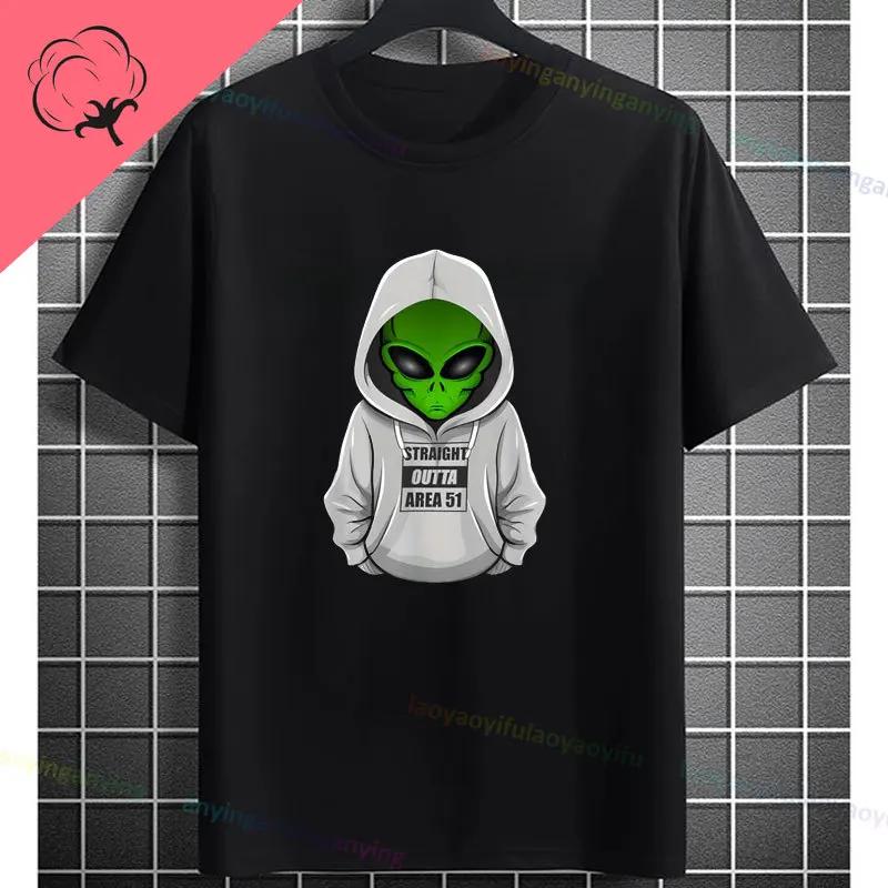 Funny I Need More Space Fashion Ufo Aliens Graphic Tshirt Unisex Casual Round Neck Pure Cotton Short Sleeve Sportswear Tee