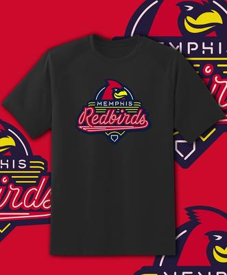 Memphis Redbirds Milb Team Logo T Shirt Youth M - Adult 6Xl Fast Ship!
