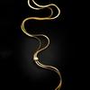 European and American fashion pull long necklace women's niche light luxury design high-end snake bone chain simple and versatile sweater chain