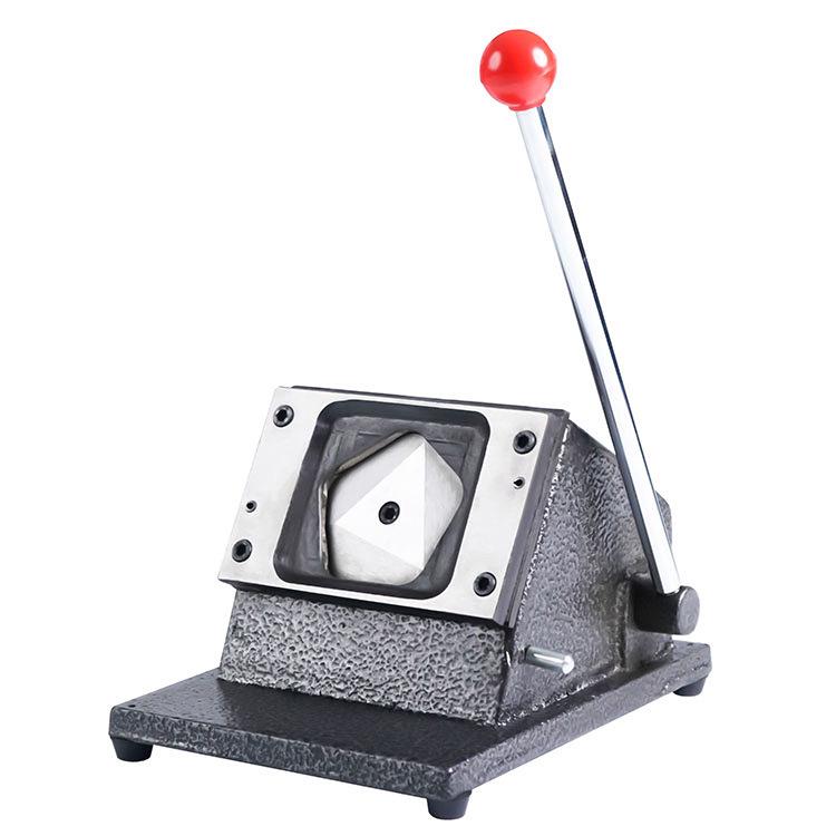 All-Metal Multi-Size Badge and Card Circle Cutter Machine