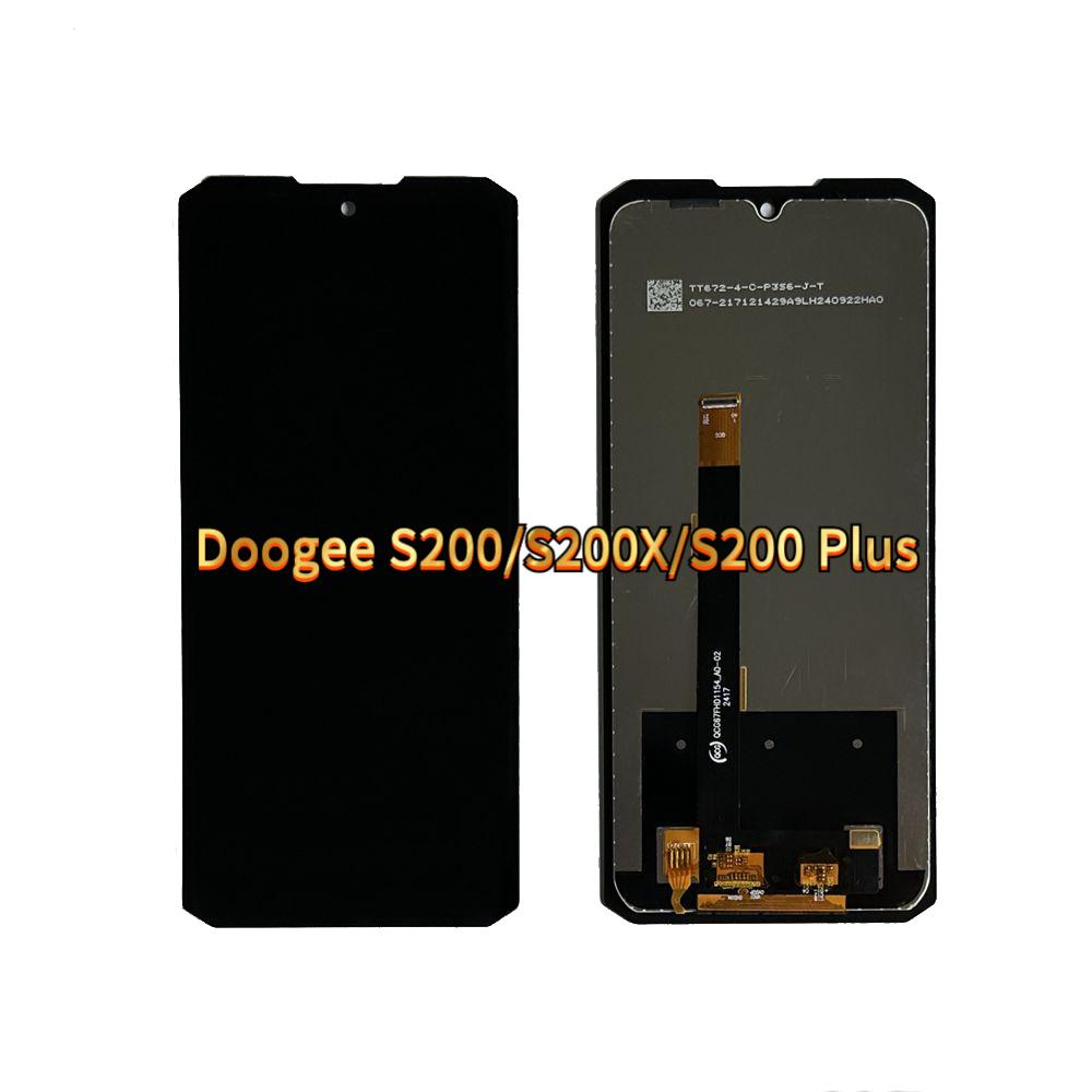 

LCD Screen and Digitizer Full Assembly for Doogee S200/S200X/S200 Plus