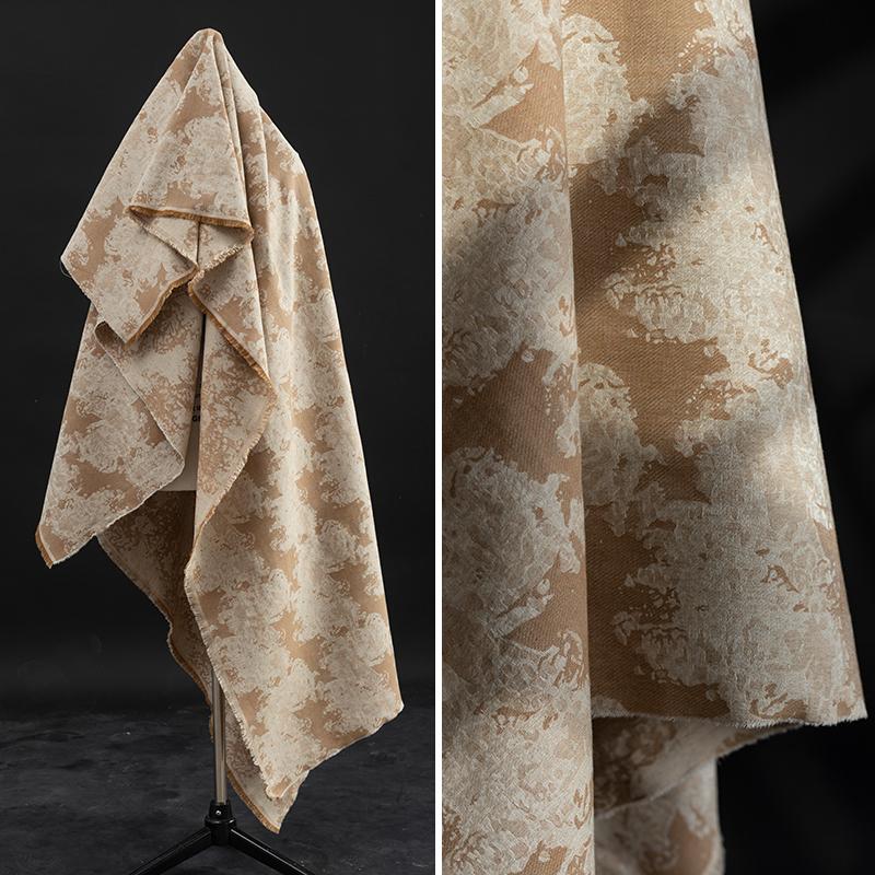 

Cotton Linen Jacquard Fabric Black Washed Suit Dress Clothing Designer Diy Sewing Material 50x145cm Wholesale Cloth 50x145cn