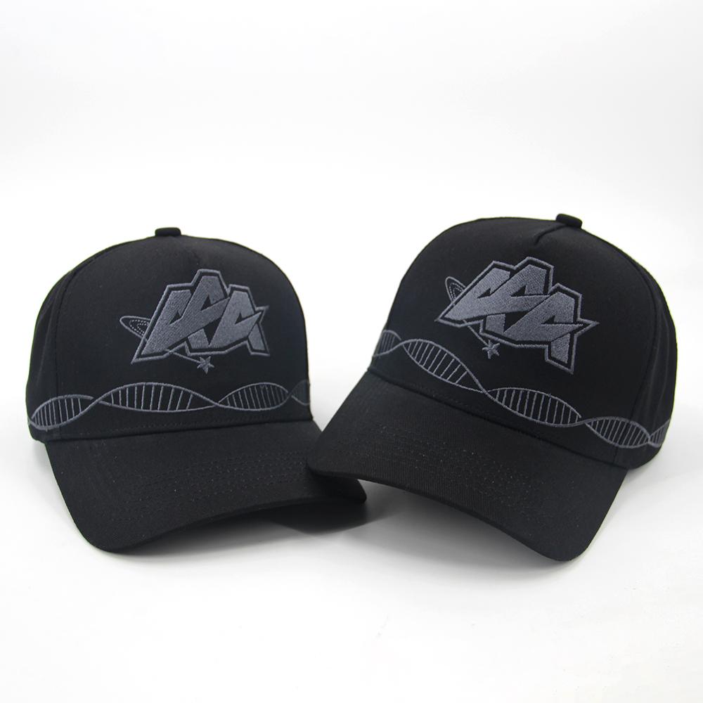 Wholesale Sports Dad Hat Oem High Quality Custom Logo 3d Embroidery Gorras Cotton Letter Hat Baseball Cap Hat With Custom Logo 58-62CM чёрный