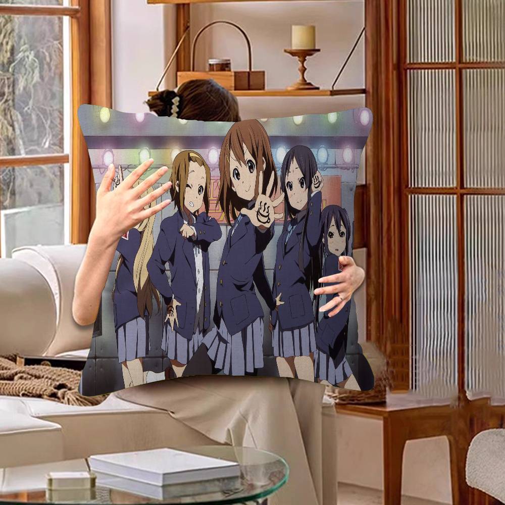 K-On Anime Stitch Lucky Dragon Pillow Cover Sofa Cushion Cover Home Room Decoration Children Gift