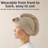 Soft Women Bath Head Wrap Quick-dry Hair Drying Hat Towel Cap Waffle Dry Hair Cap  Home Use