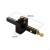 Screw Marking Gauge Brass Knob Wooden Build Wood Scribe Tool for Woodworkers,