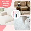 1/4pcs Mini Portable Lint Roller Clothes Dust Fluff Pet Hair Sticky Brush Rolls Clothes Coat Lint Roller Dog Pet Hair Remover