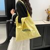 Fresh summer large-capacity shoulder bag spring new ins Korean versatile casual shoulder bag tote bag shopping
