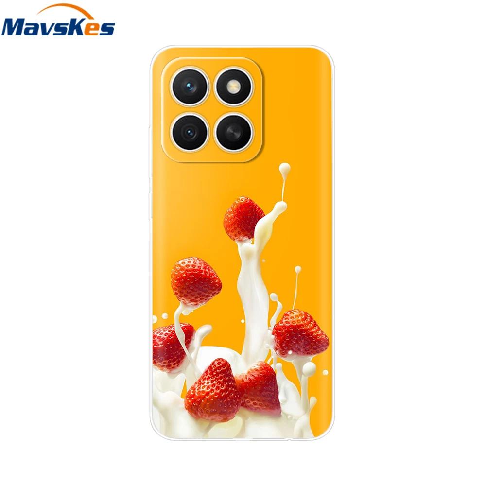 For Honor X8c Case HonorX8C 2025 New Fashion Cartoon Back Cover Soft TPU Clear Phone Cases For Honor X8c Fundas Bags Protective