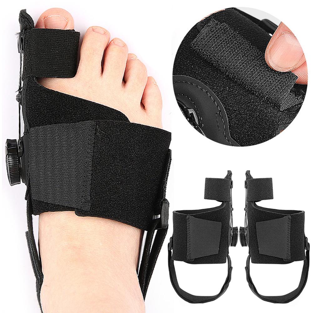 Bunion Corrector Orthopedic Bunion Splint Adjustable Big Toe Straightener Stress Relief with Anti Slip Strap for Men Women