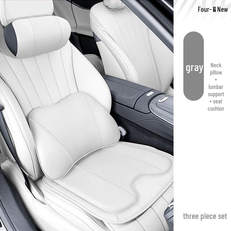 Compatible with Lynk & Co 09, 08, 07, 06, 05, 03, 01 NEVs: Car Headrest & Lumbar Support Cushion.