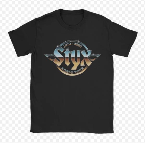 Styx 1977 Tour T-Shirt T Shirt FUNNY Dad Gift Halloween gift GIFT fan Unisex T-Shirt XXXXL
