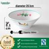 Retro Rooster Tableware Set: Bowl, Cup, Plate & Creative Dish Plates for BBQ & Cold Dishes