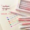 Chenxi Cat Paw Push-Type Erasable Gel Pen 0.6mm - Color-Changing Drawing Pen.