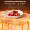 Electric Food Warming Mat By with 3 Adjustable Temperatures And Timers Food Warmer Foldable Perfect for Warming Coffee and Meals
