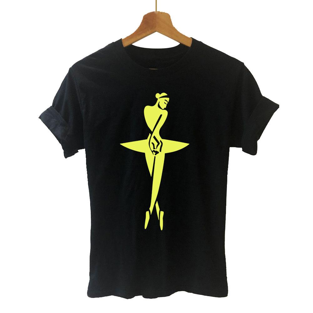 Ballet Dancer Harajuku T Shirt Funny T-shirt Women Tops Oversized T Shirt Graphic T Shirts Aesthetic Clothes