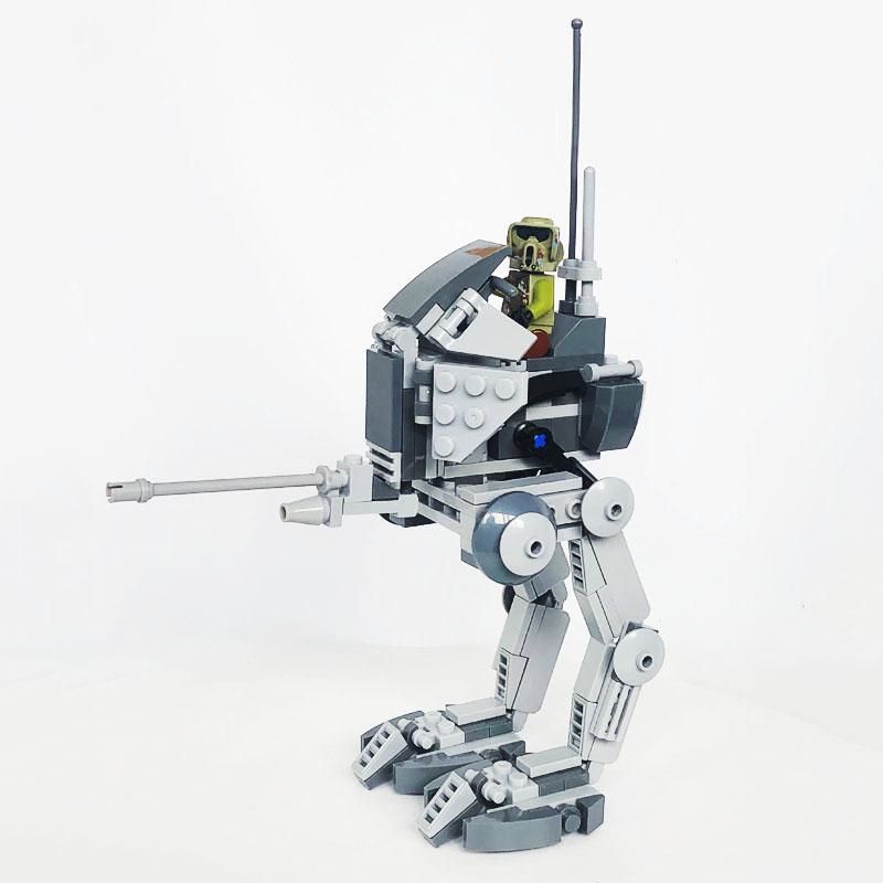 New Star AT-RT Clone Scout Walker Battle Army Pack Building Blocks Toy Set for Kids Ideal Gift Educational Fun Playset