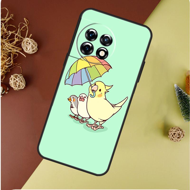 

Chubby Cockatiel Parrot Bird For OnePlus Nord CE 4 3 2 Lite N20 N30 9 10 Pro 8T 9RT 10T 10R 13R 12R 11 12 13 Phone Case OnePlus Nord N20