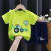 Seturi Haine Copii Băieți Tricou cu Imprimeu Desen Animat Tricouri Simple la Modă Pantaloni Scurți Topuri Noi Drăguțe Treninguri Copii Topuri cu Mânecă Scurtă Pantaloni Scurți