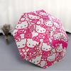 1pc Hello Kitty Automatic Open/close Umbrella, Portable Travel Umbrella, Everyday Use - Outdoor Accessory, Artistic Pattern, Compact Design, Fashion L