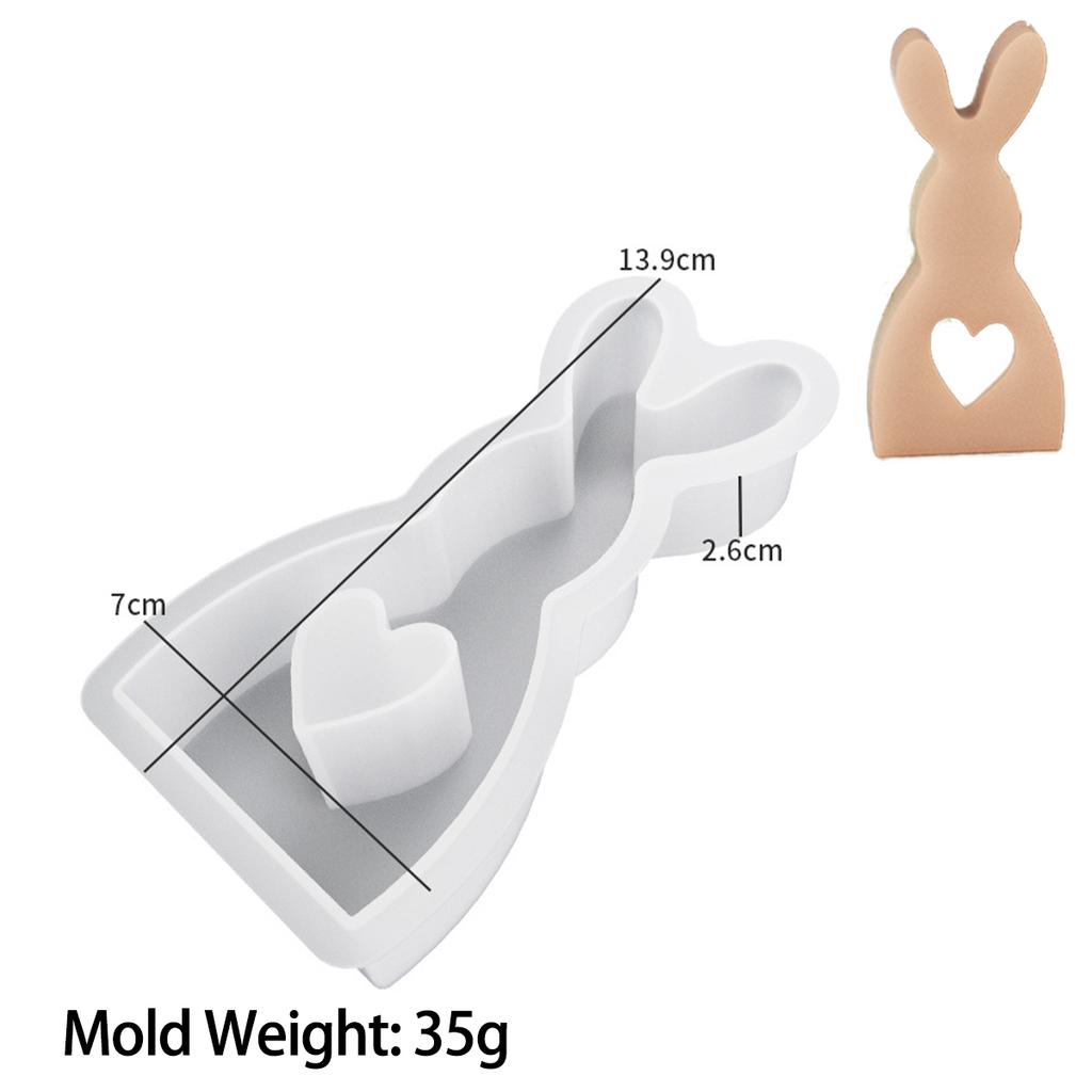 Simplicity Angel House Silicone Mold Chocolate Lollipop Cake Decor Mould Easter Rabbit Candle Resin Concrete Molds Home Decor