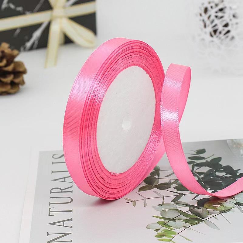 1Cm Ribbon Gift Wrapping Ribbon Cake Baking Ribbon Wedding Bow Accessories Ribbon