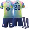 2526 Soccer Jersey 9 Lewandowski Special Edition Quick-Dry Fabric New Barca Commemorative No. 10 Adama Jersey