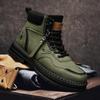 2024 Mens Boots Casual Shoes Winter Platform Leather Designer Luxury Chelsea Cowboy Outdoor Work Safety Ankle Sneakers