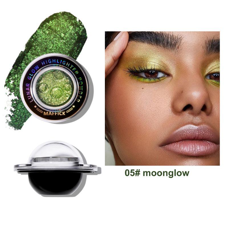 MAFFICK Planet Highlighter Puder - Super schimmernder Körperaufheller für Europa und Amerika