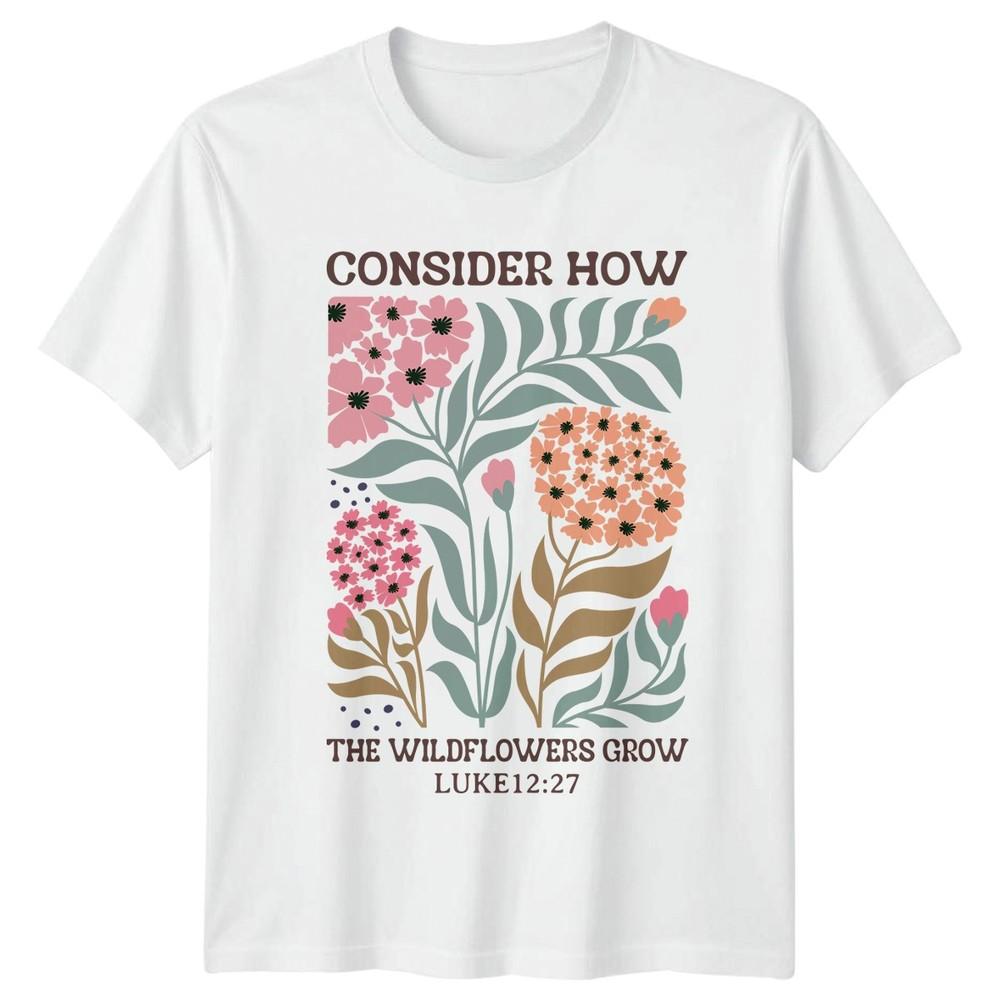 Consider How The Wildflowers Scripture Faith Easter Gift For Her S