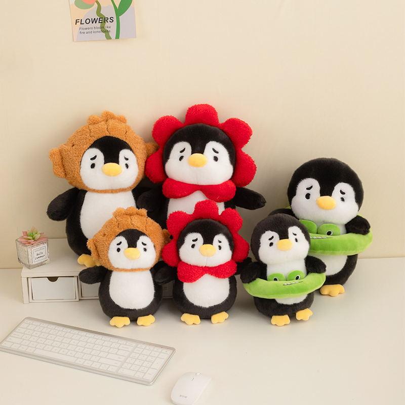New Cute Penguin Doll Plush Toy Cute Little Penguin Doll Children's Comfort Doll Birthday Gift
