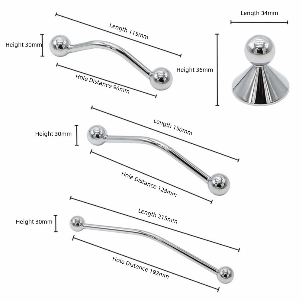 Zinc Alloy Wardrobe Door Handle Nordic Minimalist Drawer Handle Cabinet Knob Bedroom Wardrobe