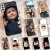 Funny Hasbulla Funda Case For Samsung Galaxy S25 Ultra S9 S10 S20 S21 S22 Plus S23 Ultra S24 FE Phone Cover