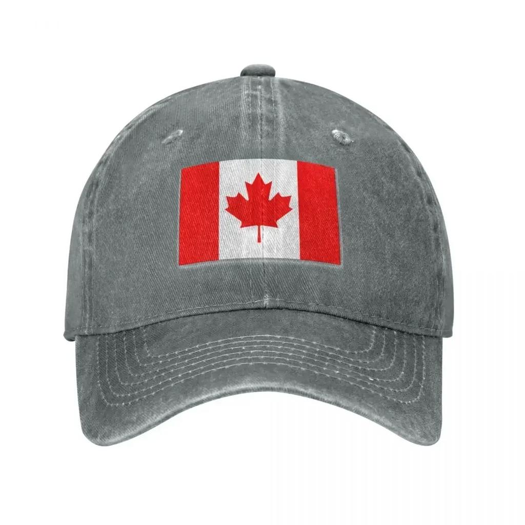 Canadian Flag Baseball Cap Kids Hat Uv Protection Solar Hat Luxury Man Hat For Women Men's