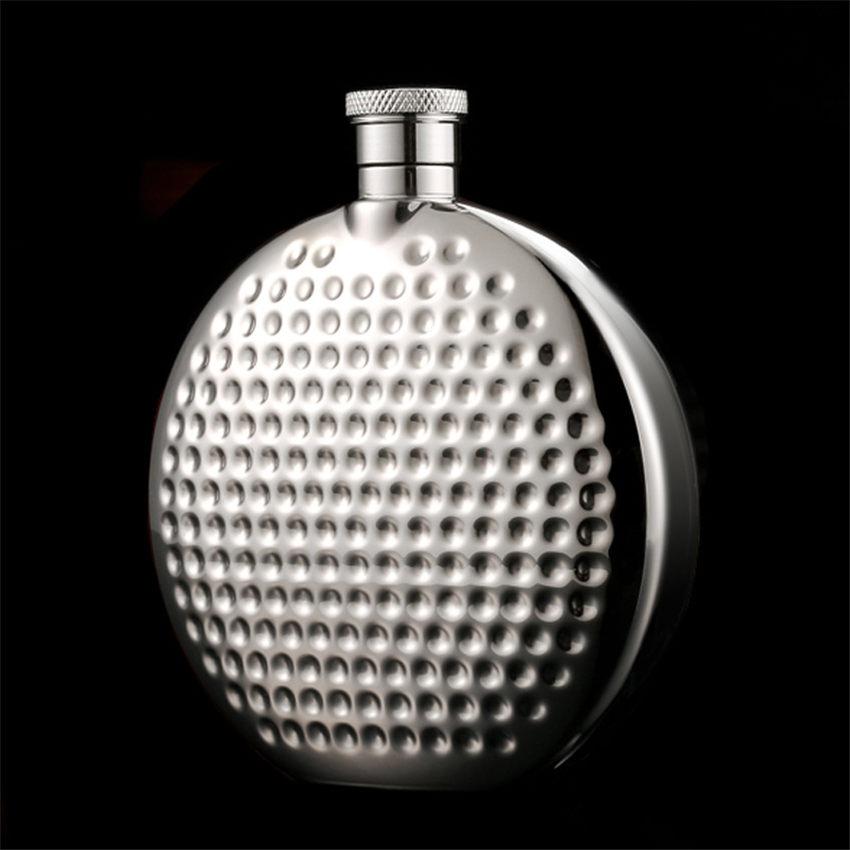 

Hammer Point 304 Stainless Steel Wine Pot PU Leather Surface Hip Flask Portable Travel Whiskey Alcohol Bottle