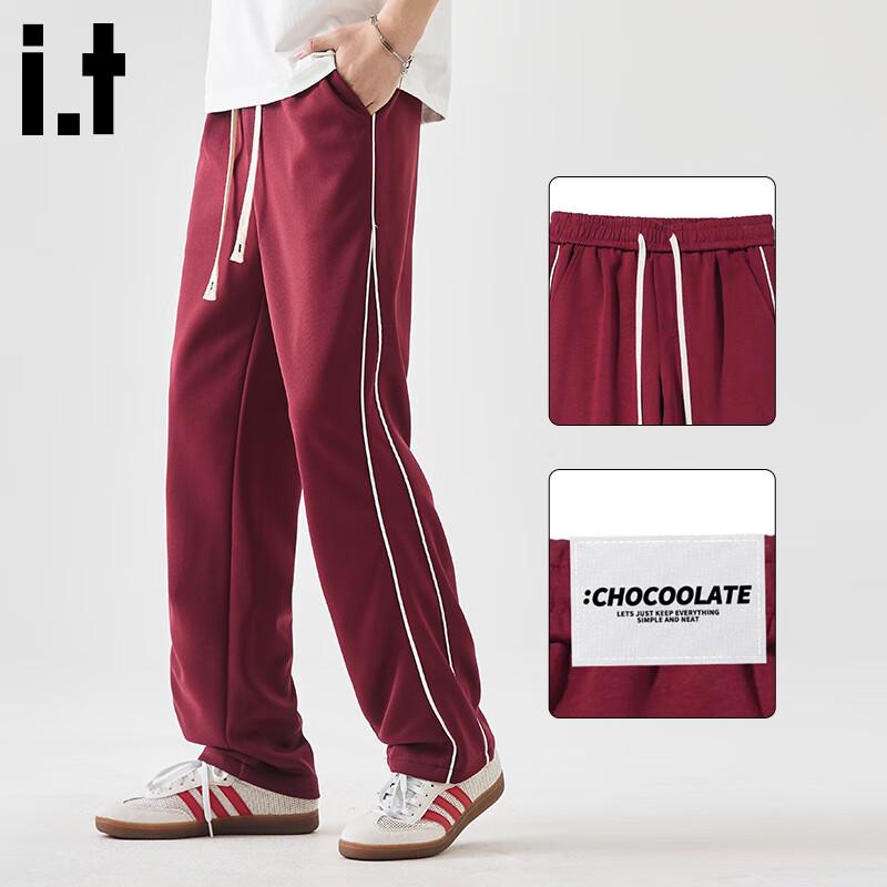 :CHOCOOLATEit Men's Striped Quick-Dry Casual Pants