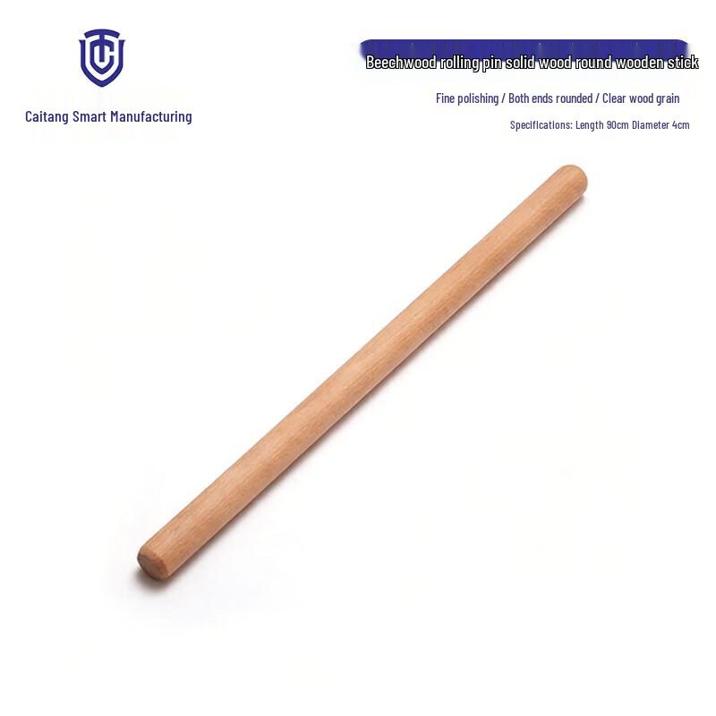 Thick Beechwood Rolling Pin